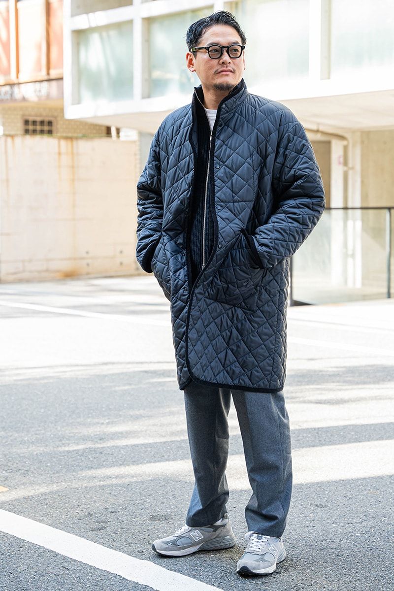 ラベンハムのコートコーディネート | 241216-1714-56 久保田哲夫