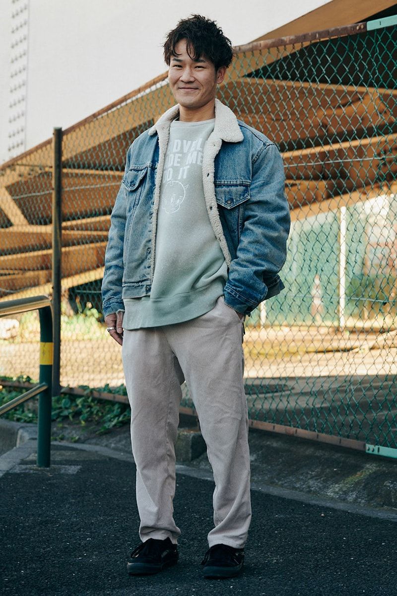 ユニクロのパンツコーディネート | 241216-1715-51 鬼木元希