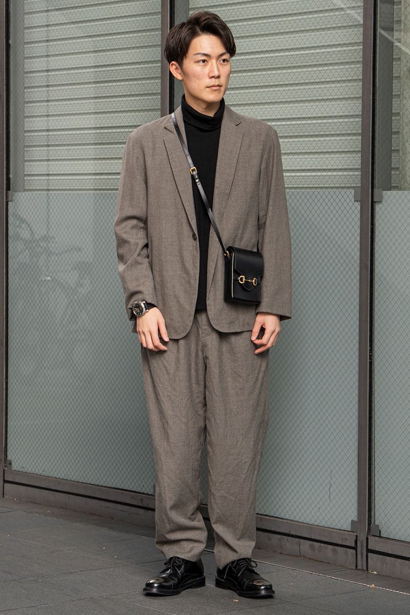アダムエロペのジャケットコーディネート | 241216-1716-49 森重友斗