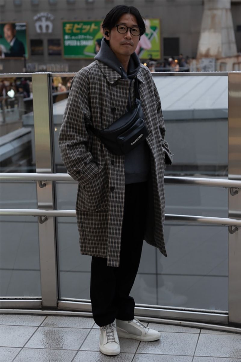 ナノユニバースのコートコーディネート | 241216-1718-15 児島裕樹