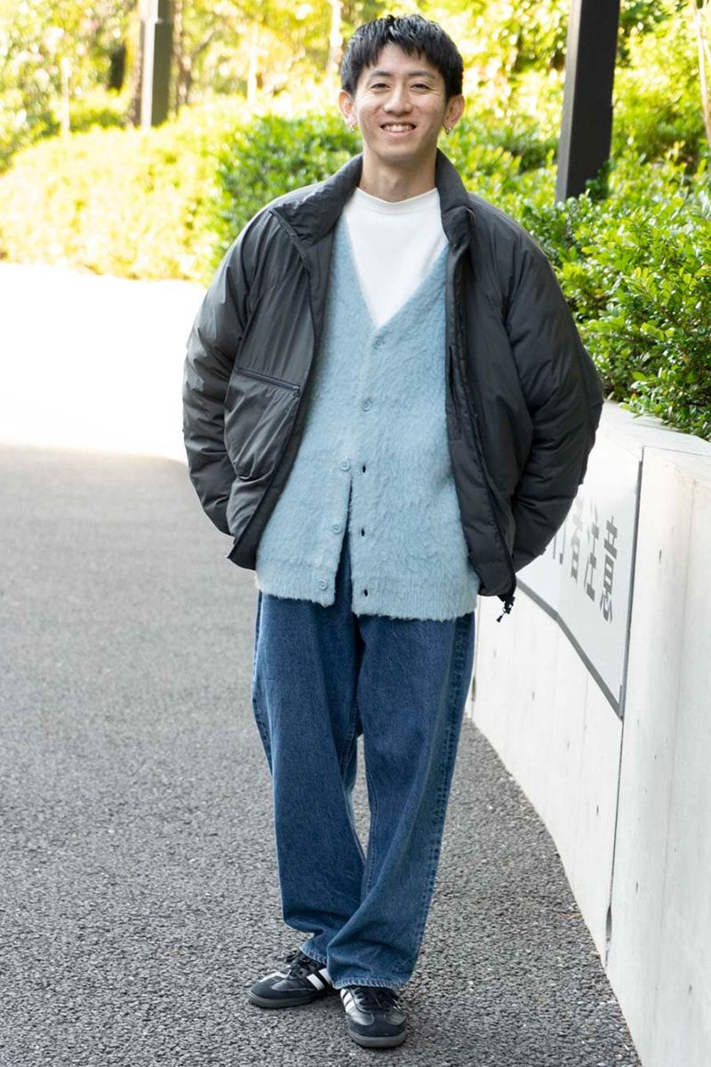 ダイワピア39のジャケットコーディネート | 241216-1720-54 岡村拓哉