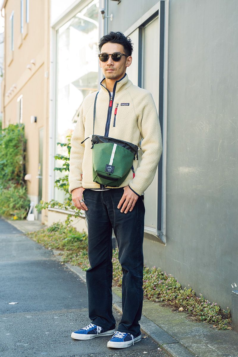 ‘90sライクなアメカジを、旬なバッグでブラッシュアップ！ 坂木亮介