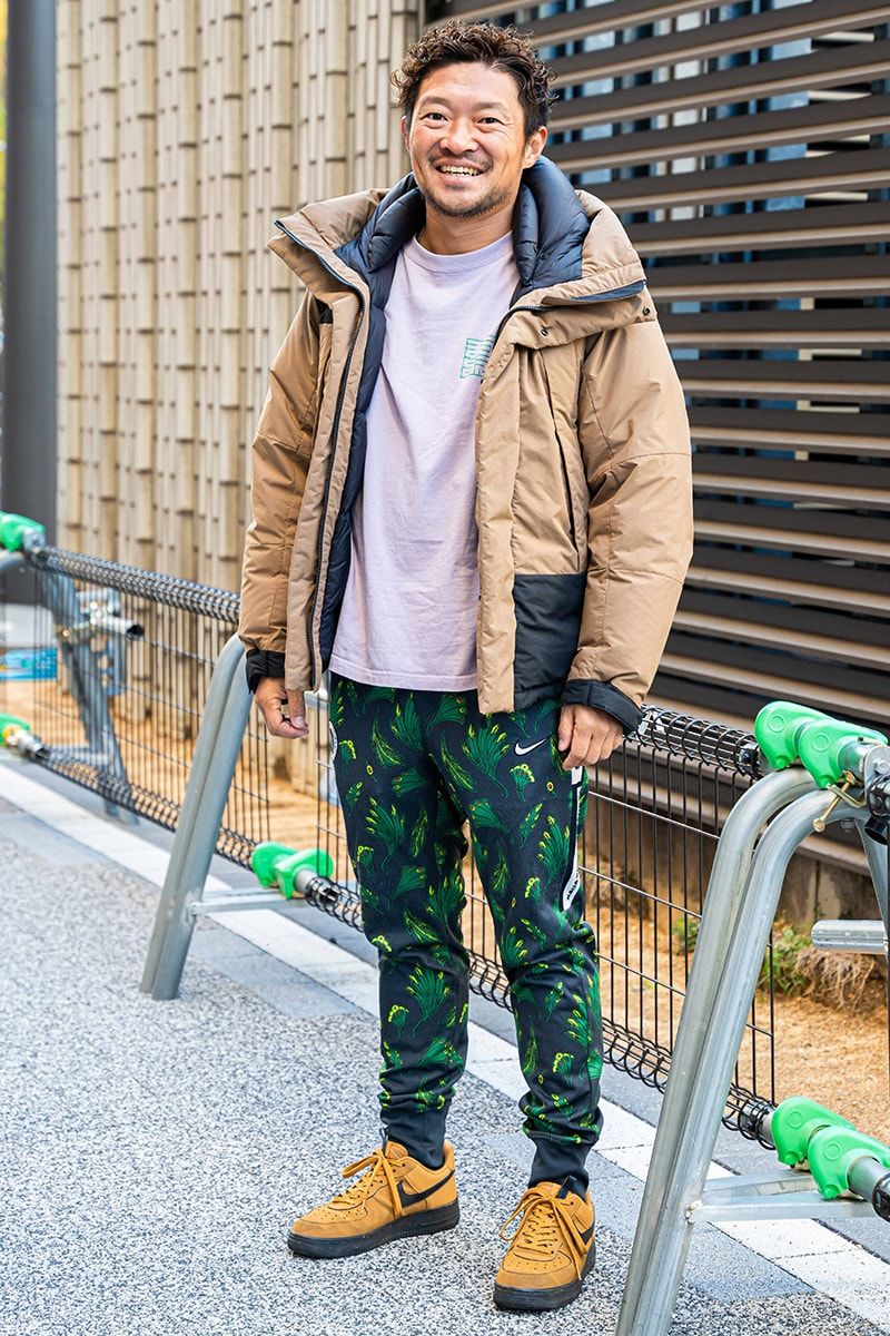 ファーストダウンのダウンジャケットコーディネート | 241216-1730-16 久保佑介