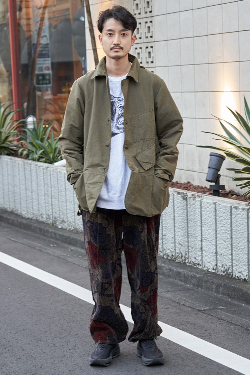 テフテフのジャケットコーディネート | 241216-1731-20 松浦翔太