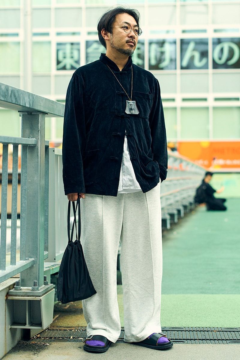 ポータークラシックのジャケットコーディネート | 241216-1733-13 島袋裕史