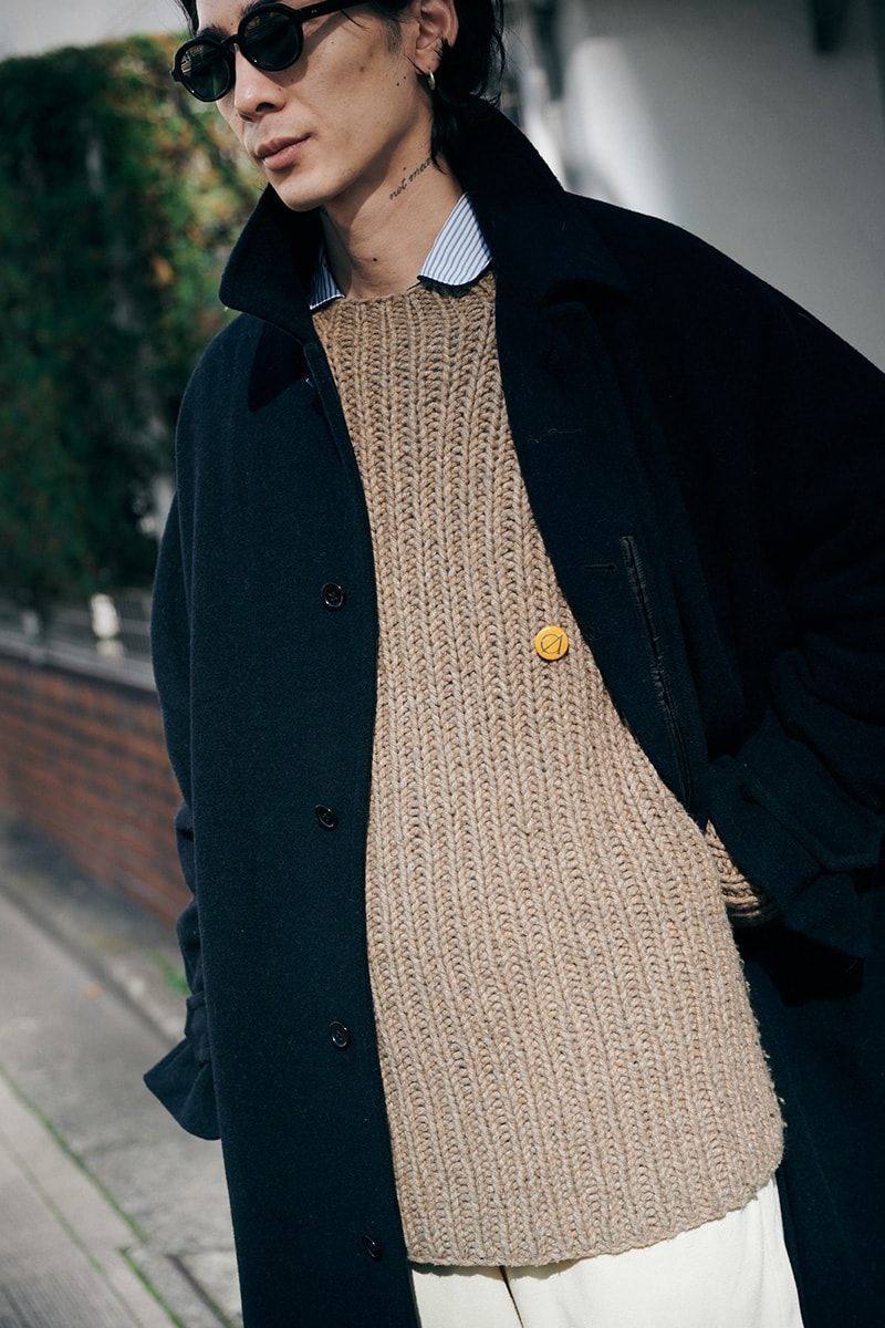 ワンフィフスのコートコーディネート | 241216-1737-14 落合貴一 2枚目の写真