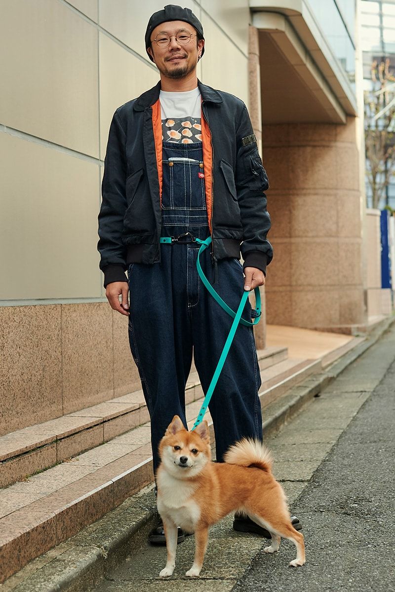 ディッキーズのオーバーオールコーディネート | 241216-1738-07 篠崎義行