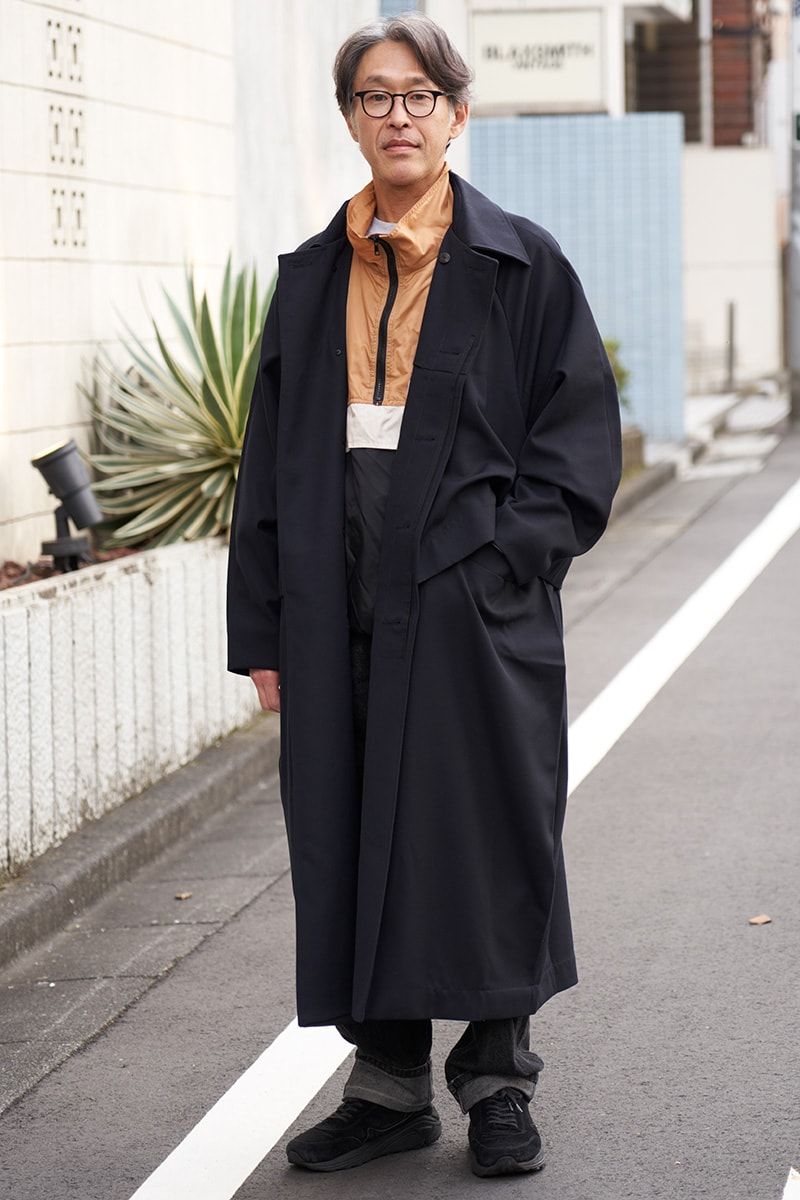 ウラオモテのコートコーディネート | 241217-2230-42 小川淳也