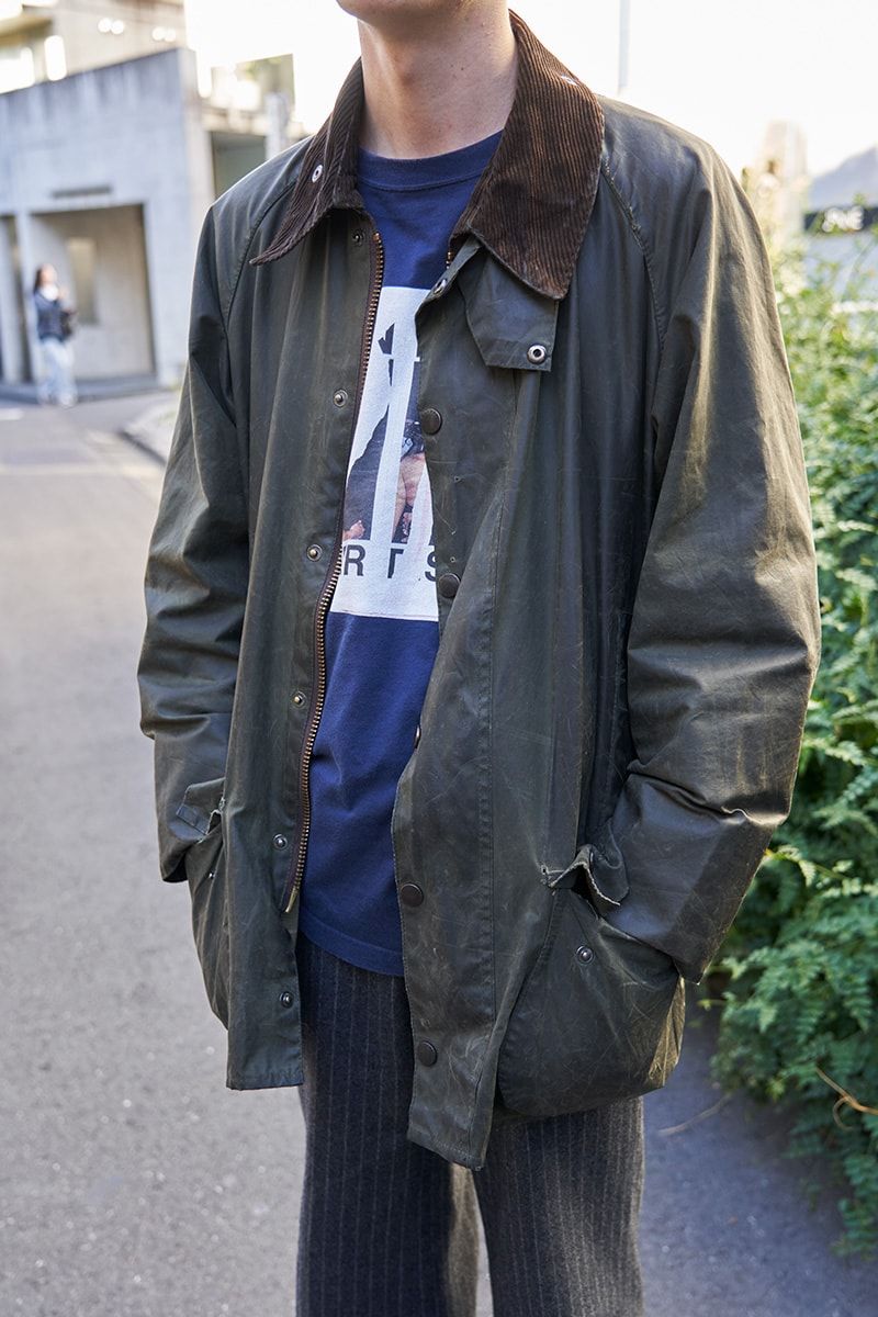 バブアーのジャケットコーディネート | 241217-2231-18 川嶋創太 3枚目の写真