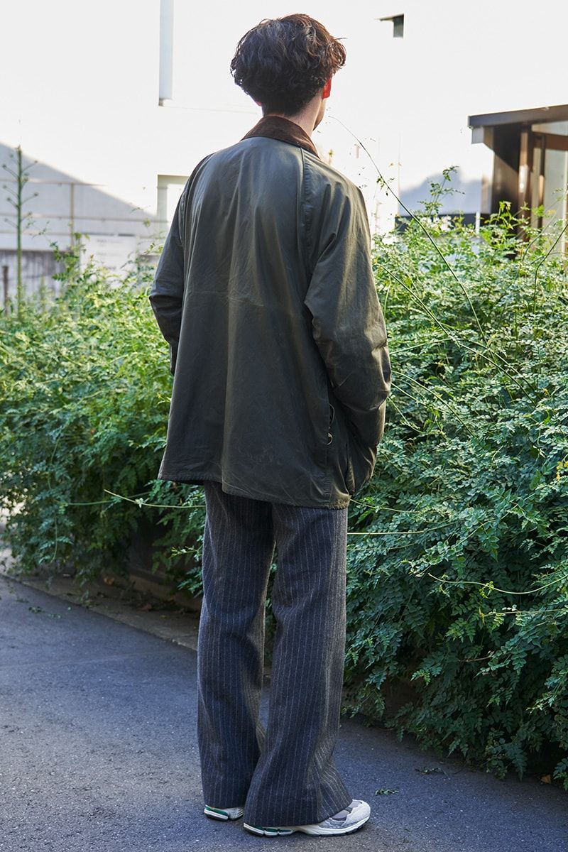 バブアーのジャケットコーディネート | 241217-2231-18 川嶋創太 5枚目の写真