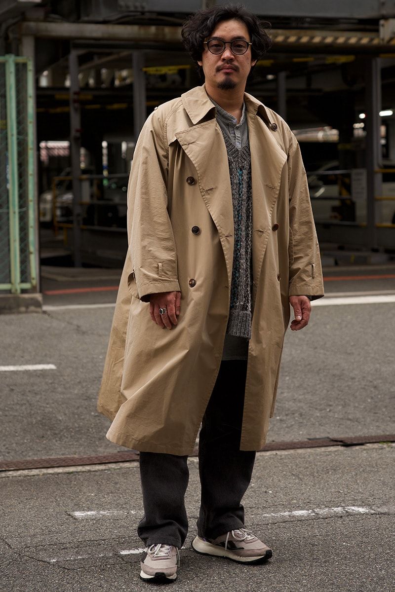 オーラリーのコートコーディネート | 241217-2235-45 福井 輔