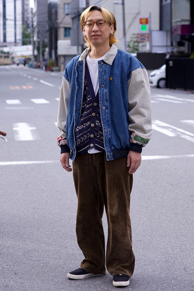 古着のジャケットコーディネート | 241217-2236-02 荒木太郎