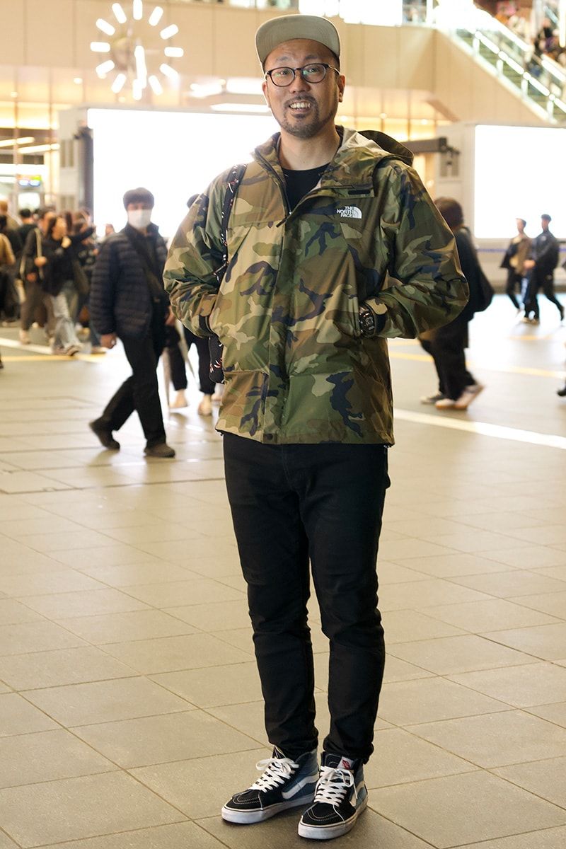 ザノースフェイスのジャケットコーディネート | 241217-2236-19 山内孝紀