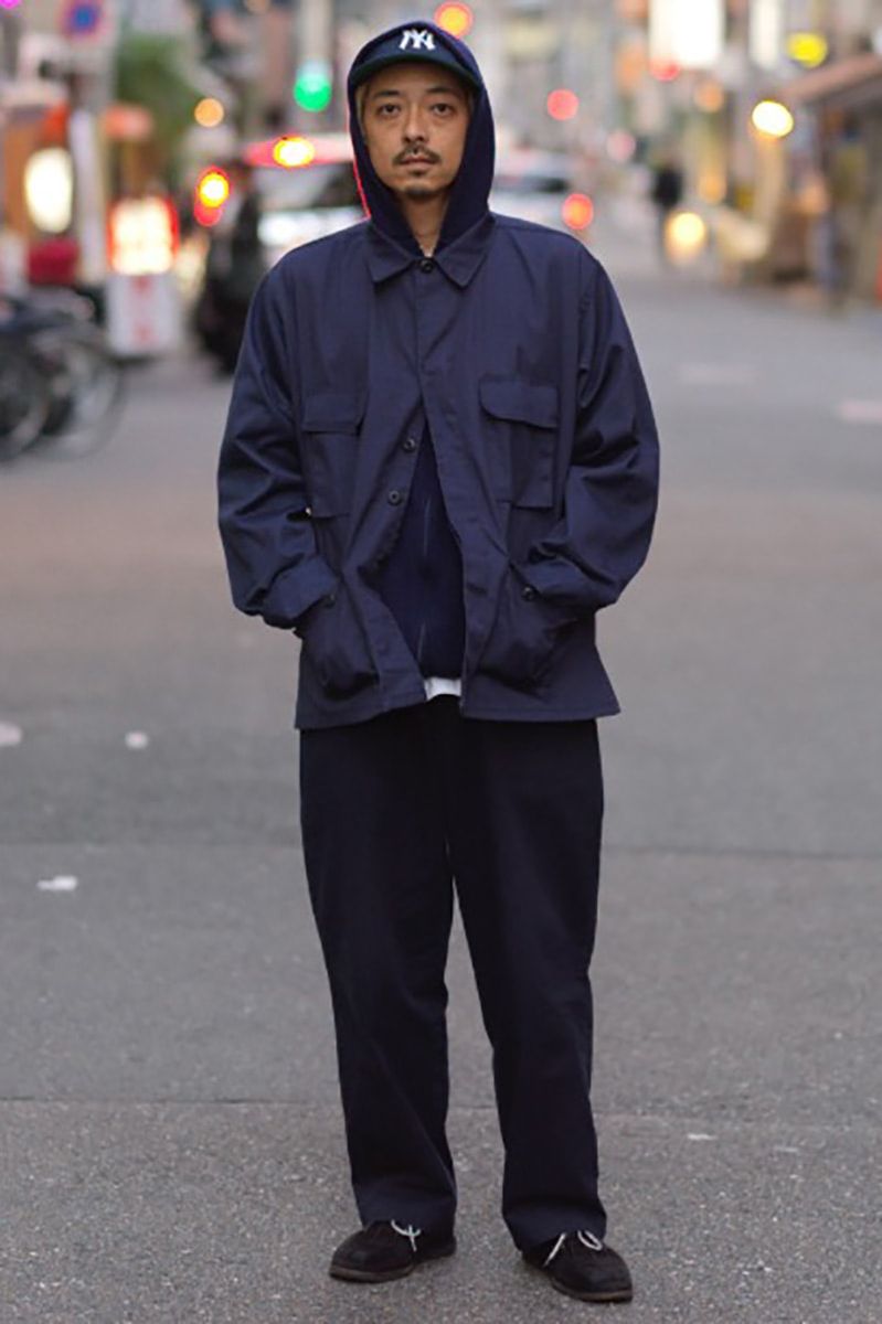 古着のジャケットコーディネート | 241217-2238-48 大西良樹