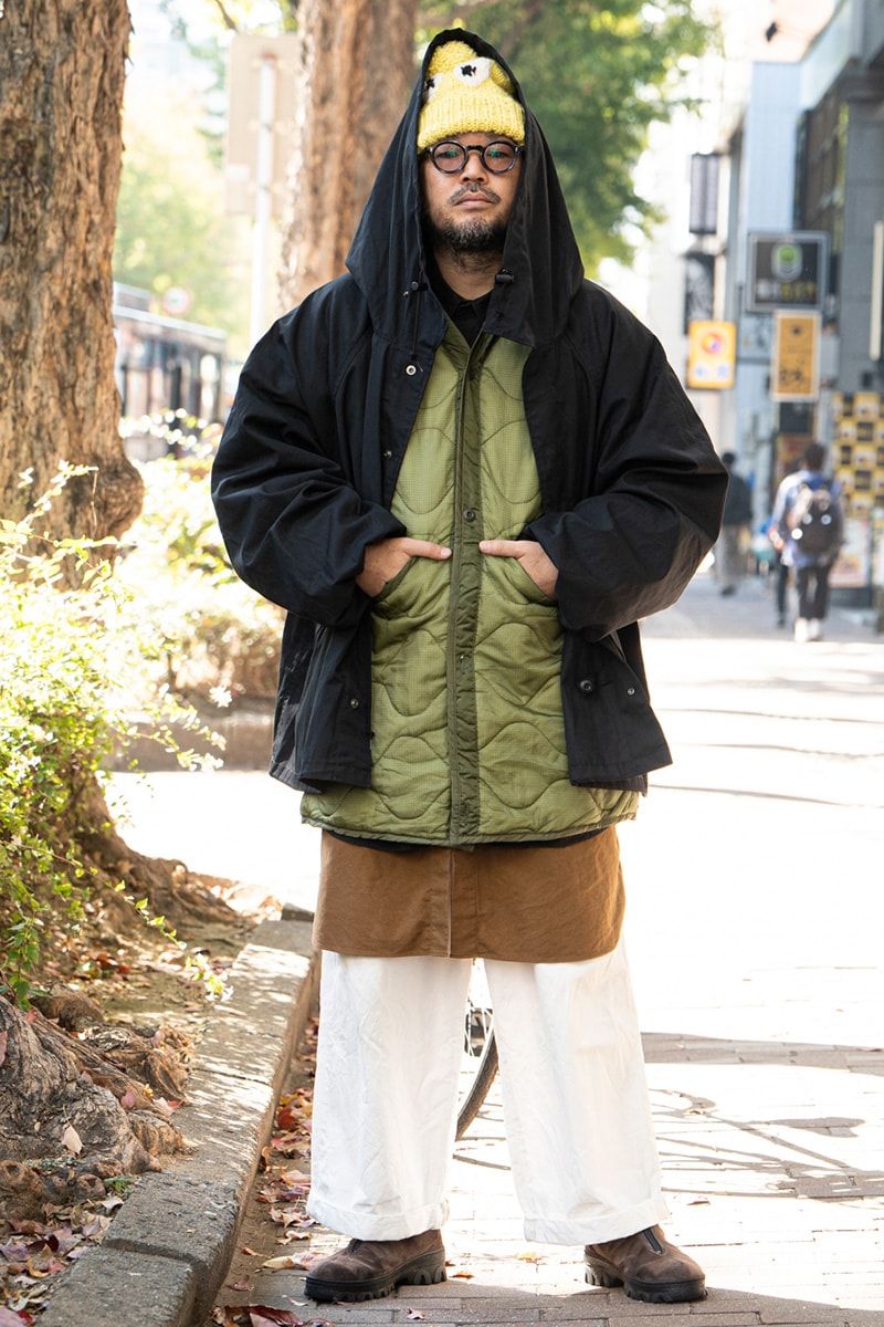 メイドインスタンダードのジャケット/アウターコーディネート | 241218-1227-52 川﨑 潤