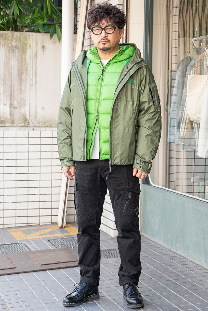 シーピーカンパニーのジャケットコーディネート | 241218-1230-16 彌永裕一