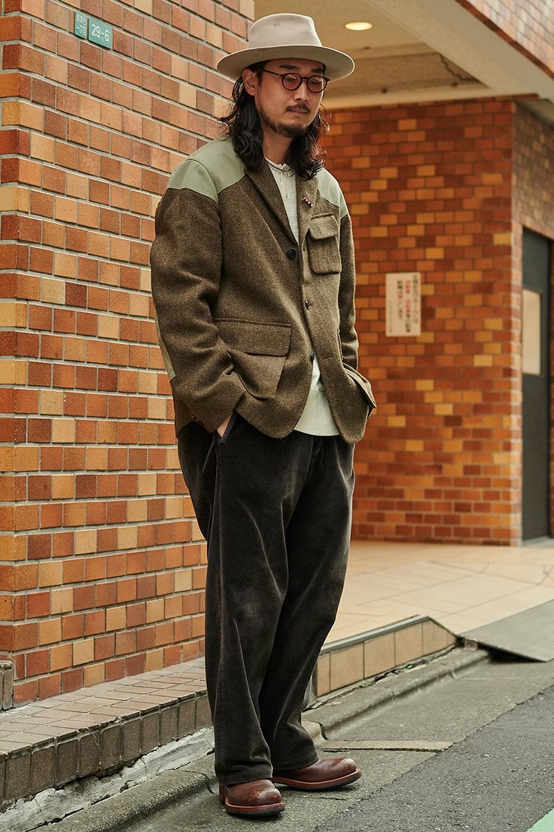 ナイジェルケーボンのジャケットコーディネート | 241218-1231-17 今 達也