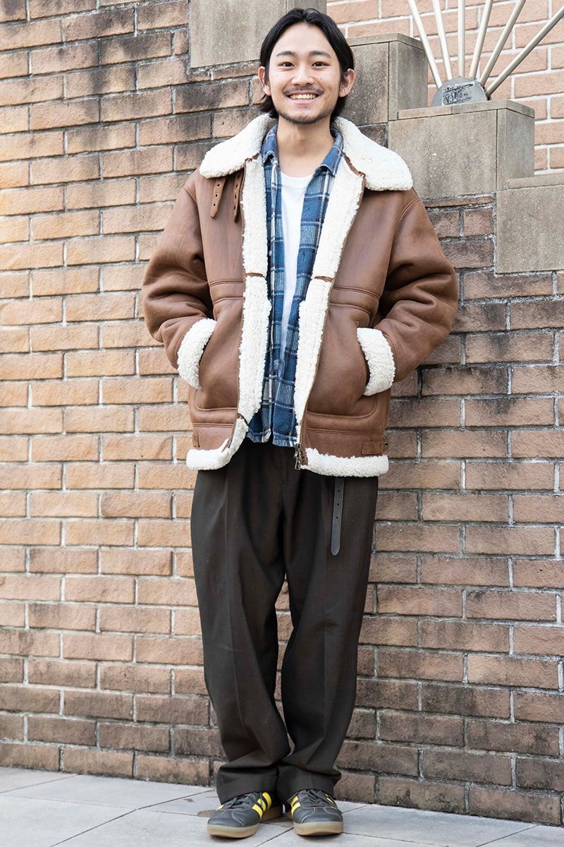 古着のシャツコーディネート | 241218-1233-39 片岡佑太