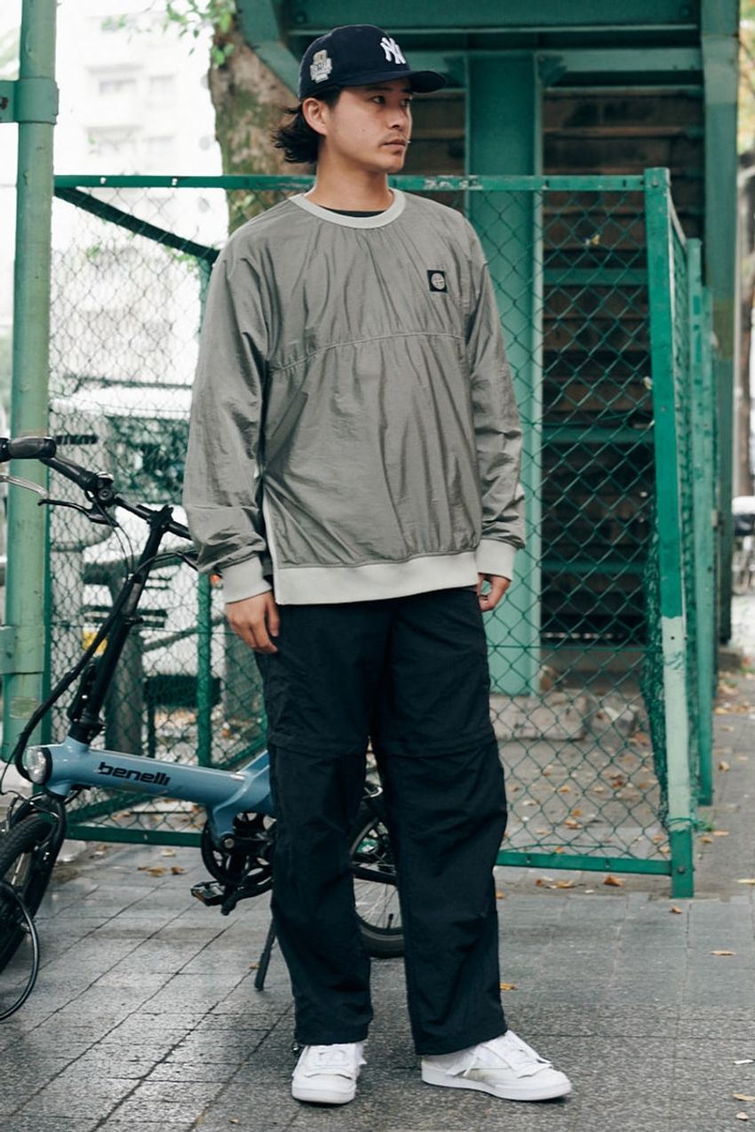 タフ＆エレガント。トップスに「ストーンアイランド」を選んだ3名の男たち！パーカ、Tシャツetc. - 7枚目の画像