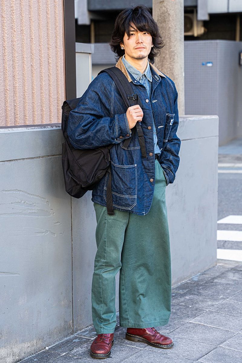 ヤヤのジャケットコーディネート | 241218-1251-10 小椋健太郎