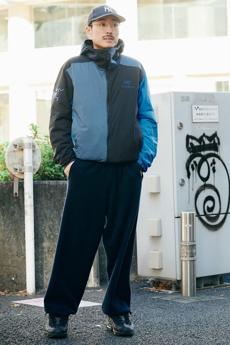 アークテリクス×ビームスのジャケットコーディネート | 241218-1254-18 百々 南