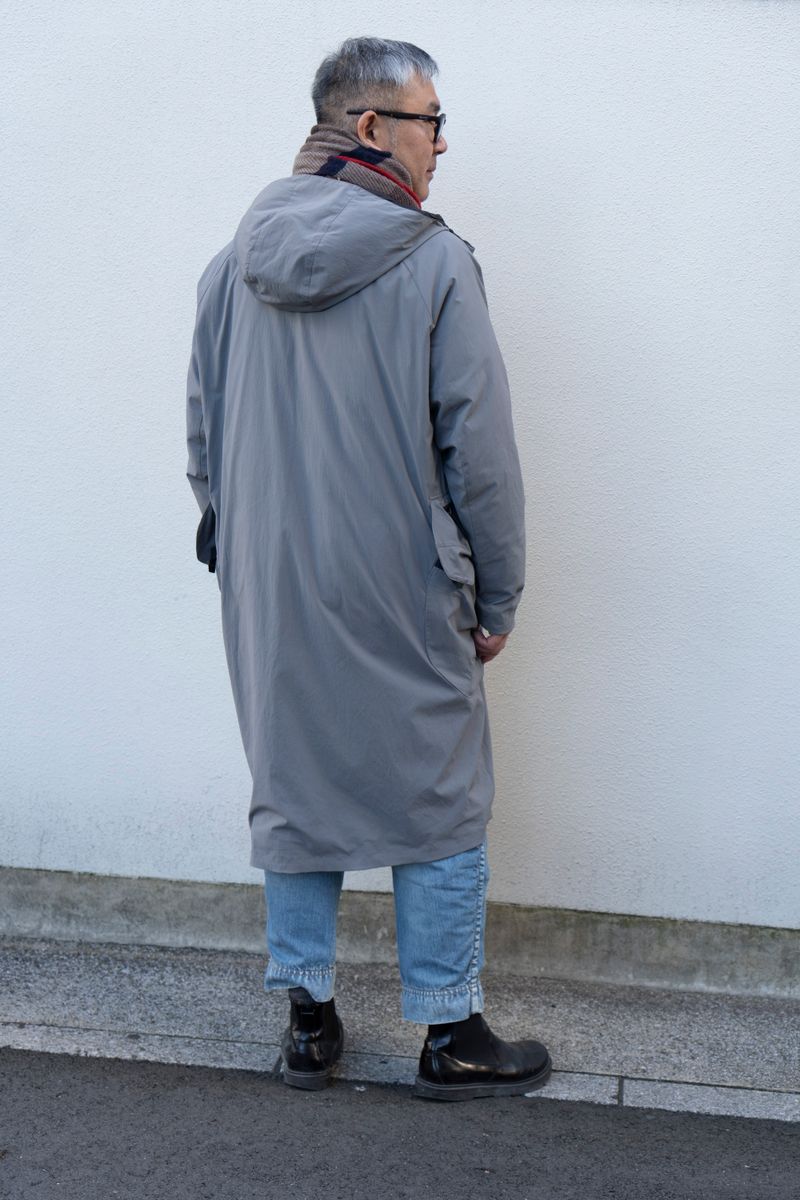 歩くための機能服・ザックコートで冬支度 kk 2枚目の写真