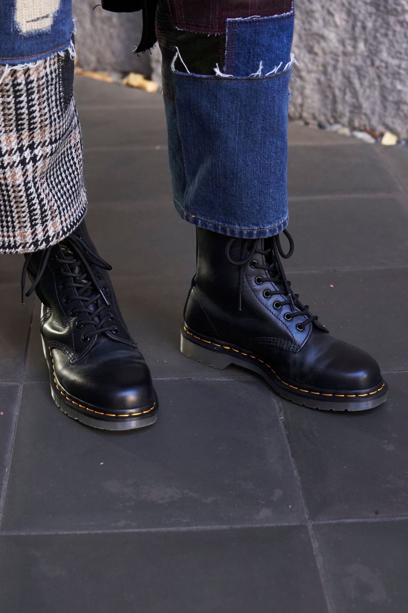 パッチワークが光るUKロックファッション オオクボ 8枚目の写真