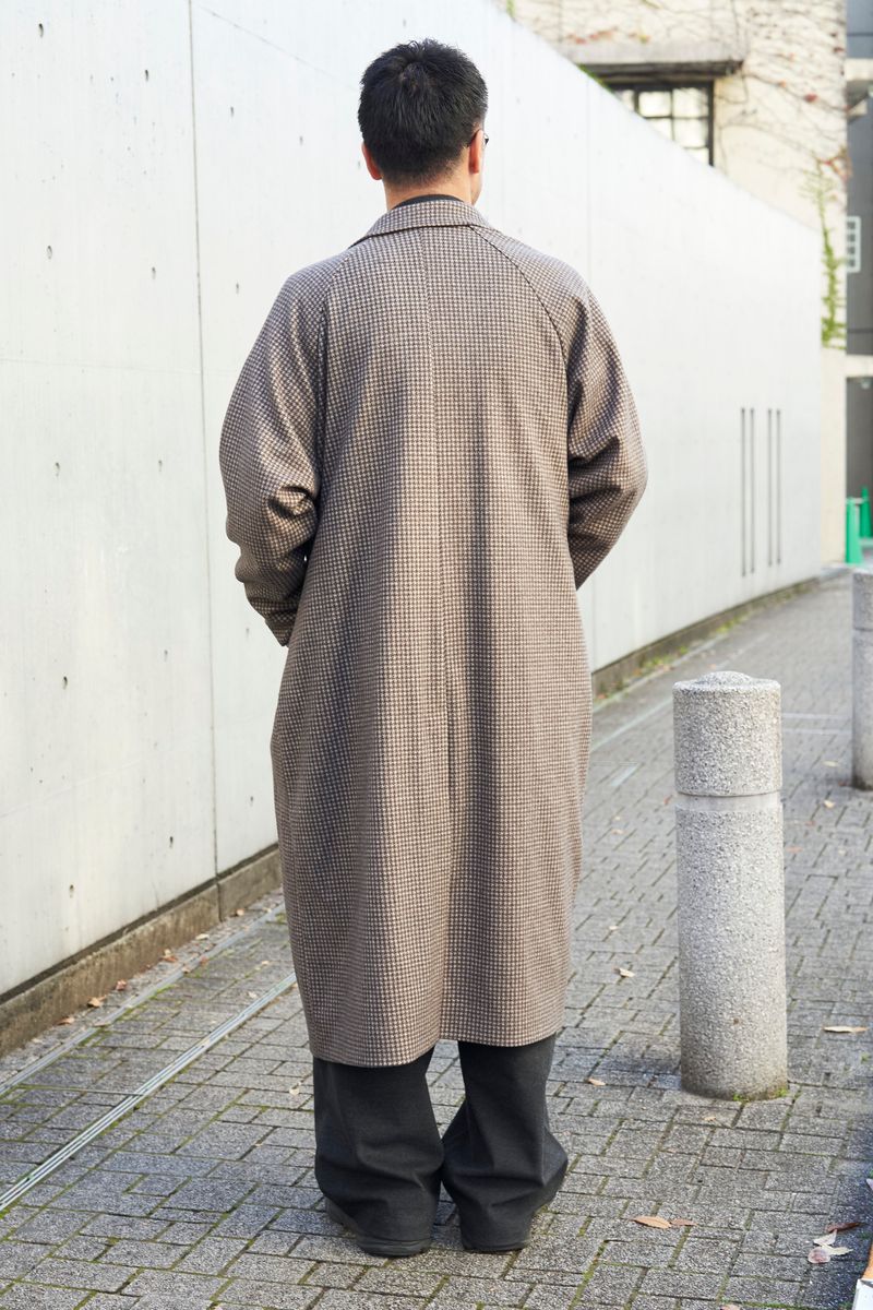 シンプルセットアップを千鳥格子柄で包む 仁太 2枚目の写真