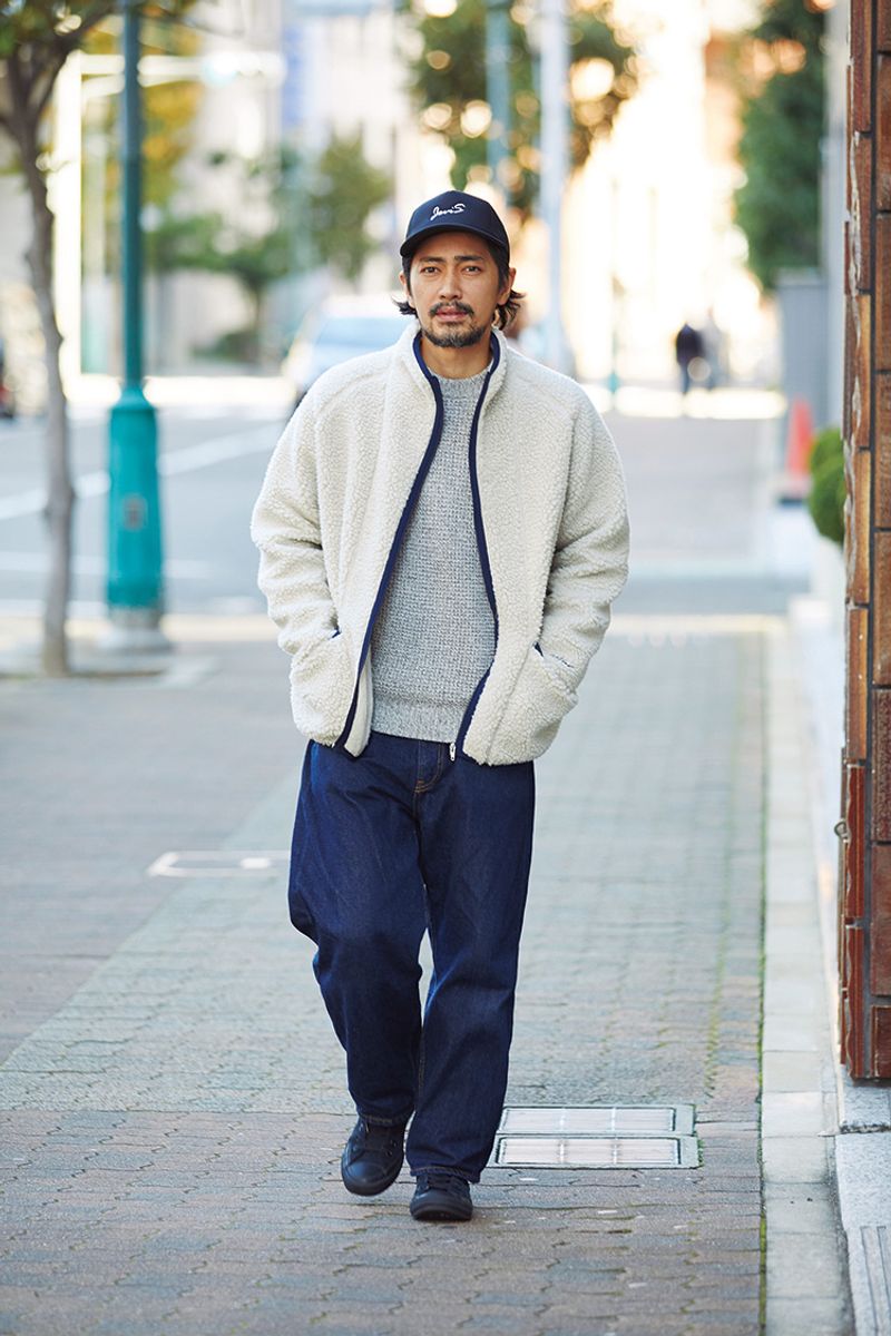 定番色で作られた、清潔感あるストリートスタイル 山路義之