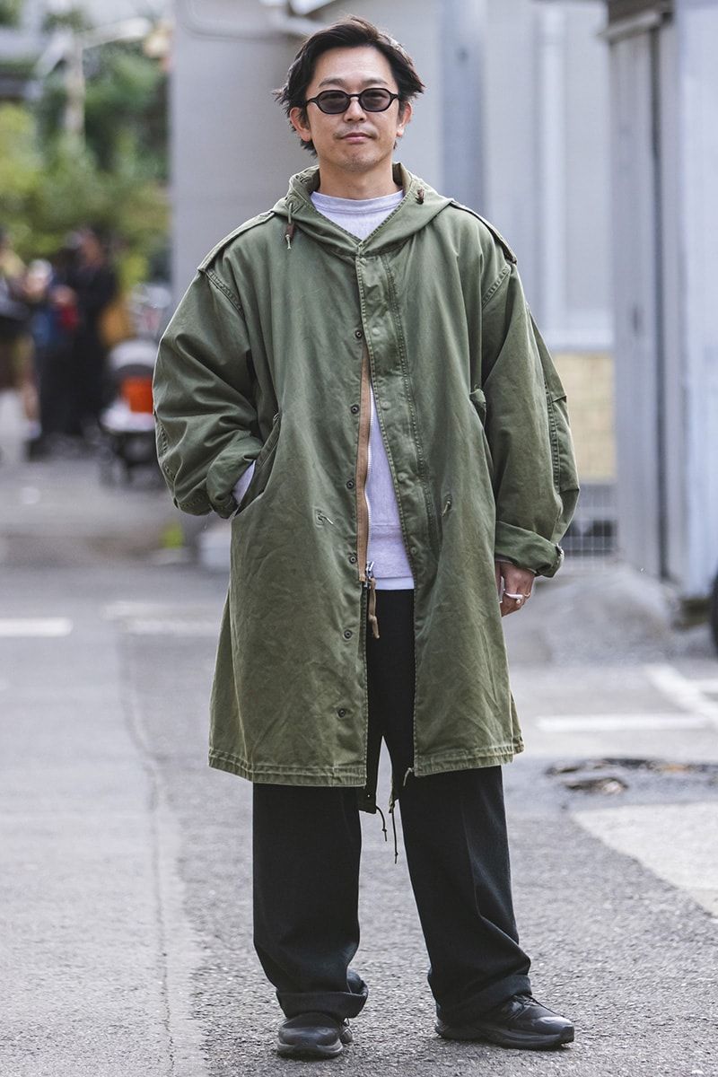 古着のコートコーディネート | 241218-1533-47 清水美宏 2枚目の写真