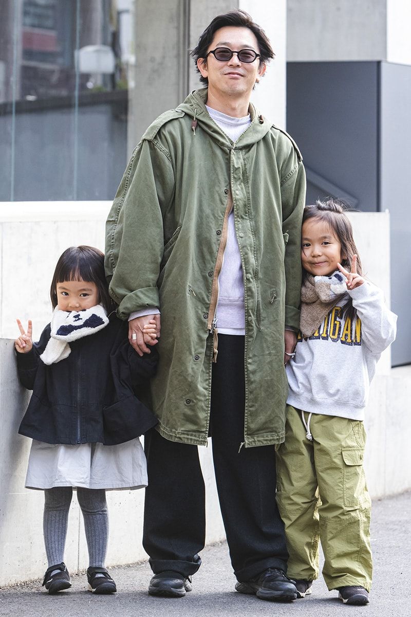 古着のコートコーディネート | 241218-1533-47 清水美宏