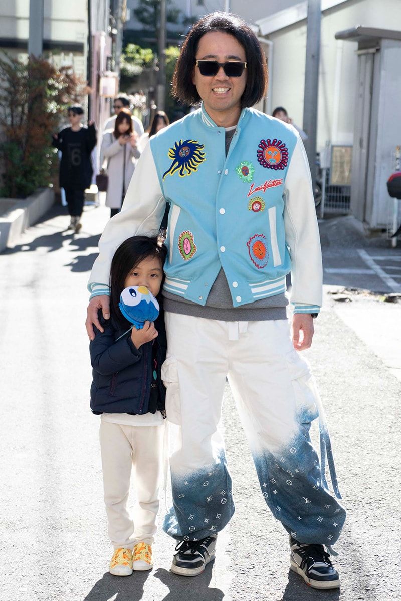 ルイヴィトンのジャケットコーディネート | 241218-1536-40 神部 賢