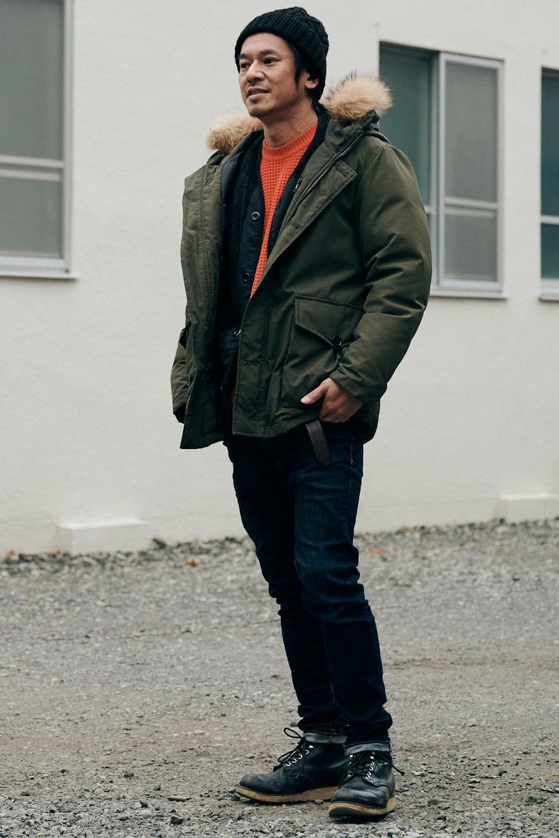 ダントンのダウンジャケットコーディネート | 241218-1537-41 町田勇人 2枚目の写真