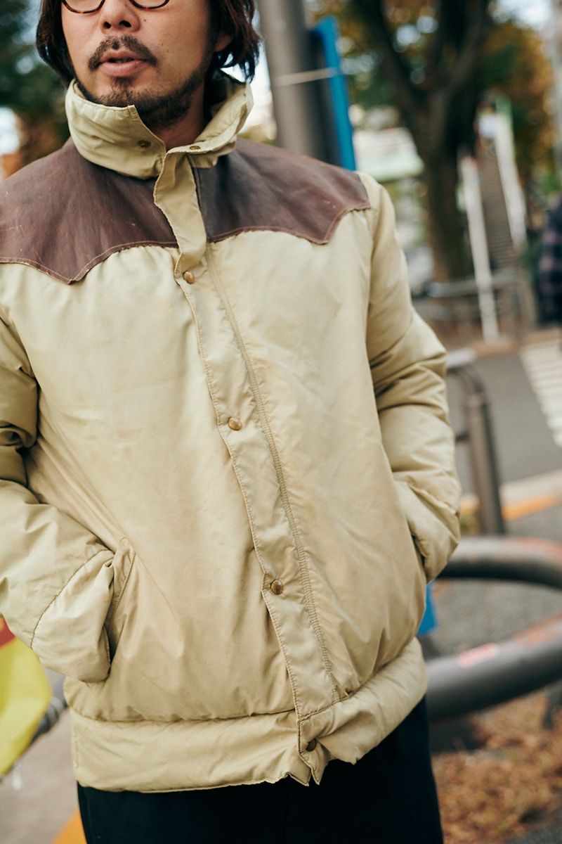 ロッキーマウンテンフェザーベッドのダウンジャケットコーディネート | 241215-1618-06 石橋大知 4枚目の写真