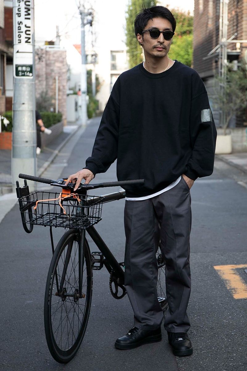 N.ハリウッドのスウェットコーディネート | 241215-1621-10 田島湧水