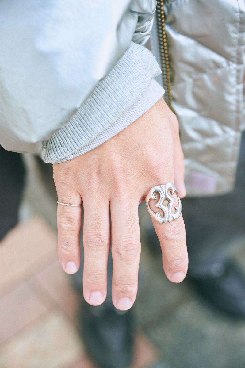 MA-1を中心にシルバートーンでまとめる 岡崎 5枚目の写真