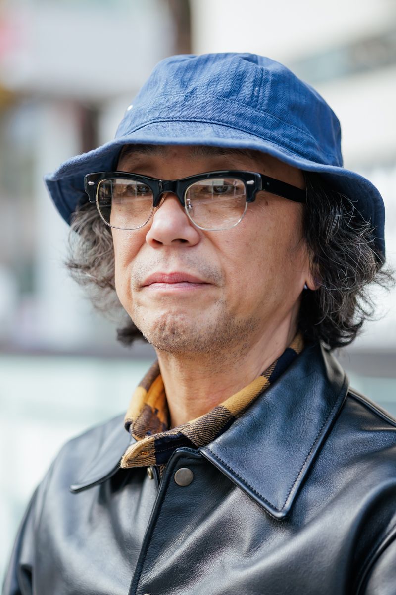 レザージャケット×デニムの王道アメカジ 藤城康祐 4枚目の写真