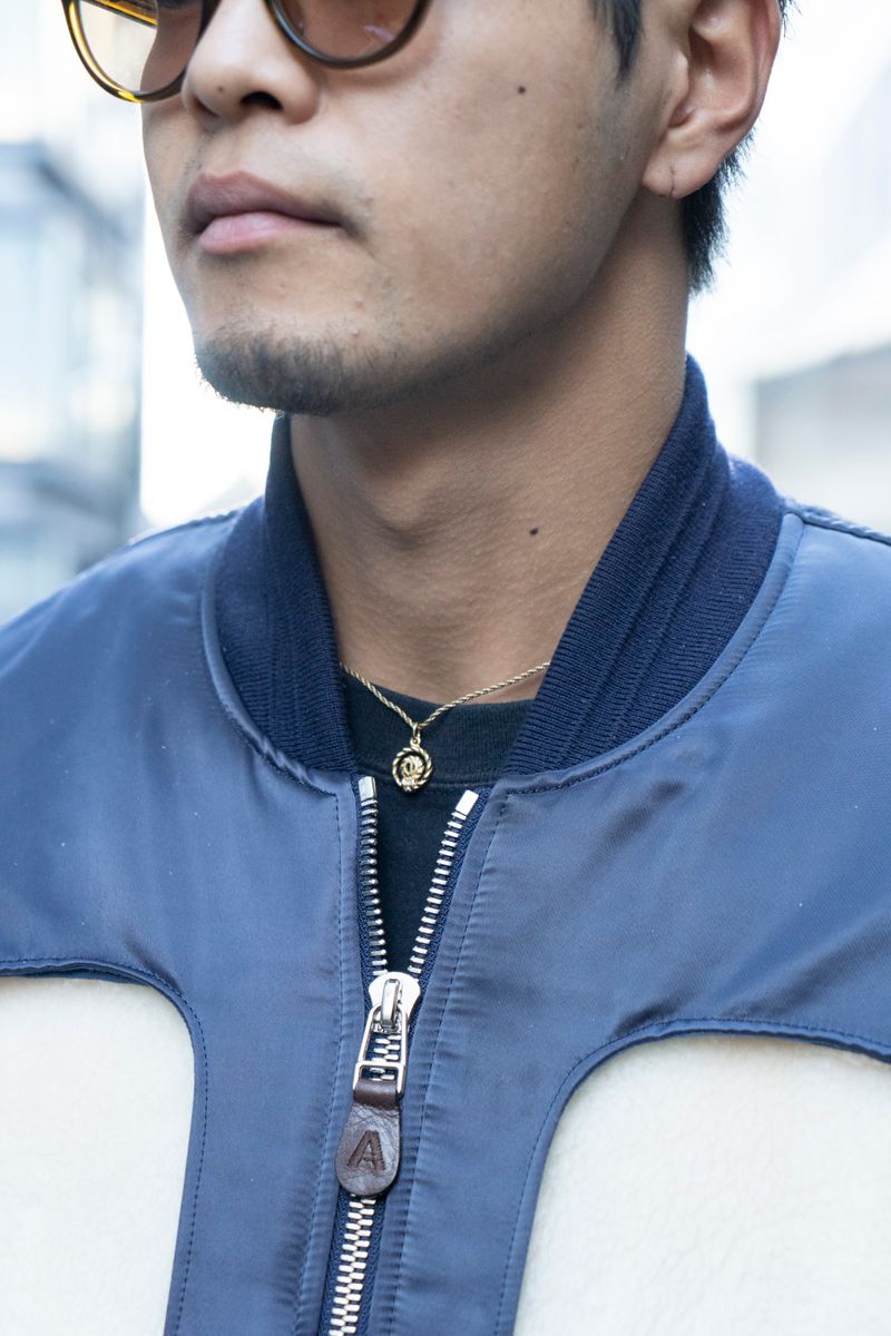 ファー素材が映えるアンブッシュのMA-1 山戸幸紀 4枚目の写真