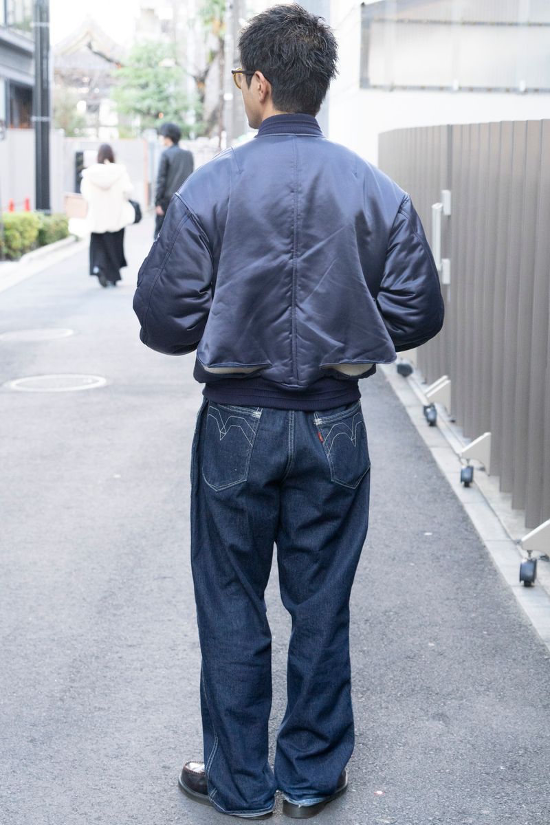 ファー素材が映えるアンブッシュのMA-1 山戸幸紀 2枚目の写真