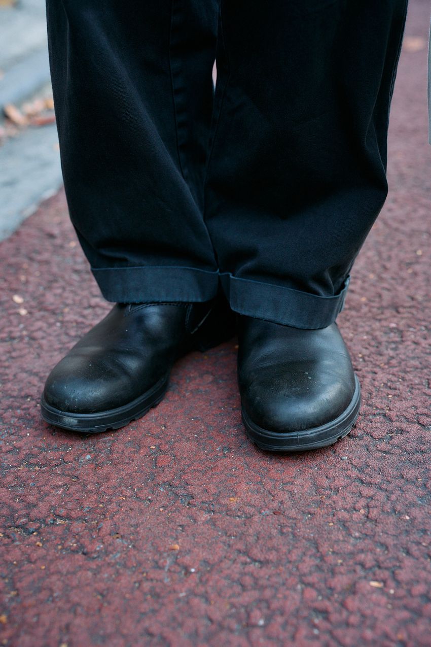 パンツは「ポロ ラルフ ローレン」な男たち。太すぎず細すぎないシルエットの妙をスナップで解説 - 4枚目の画像