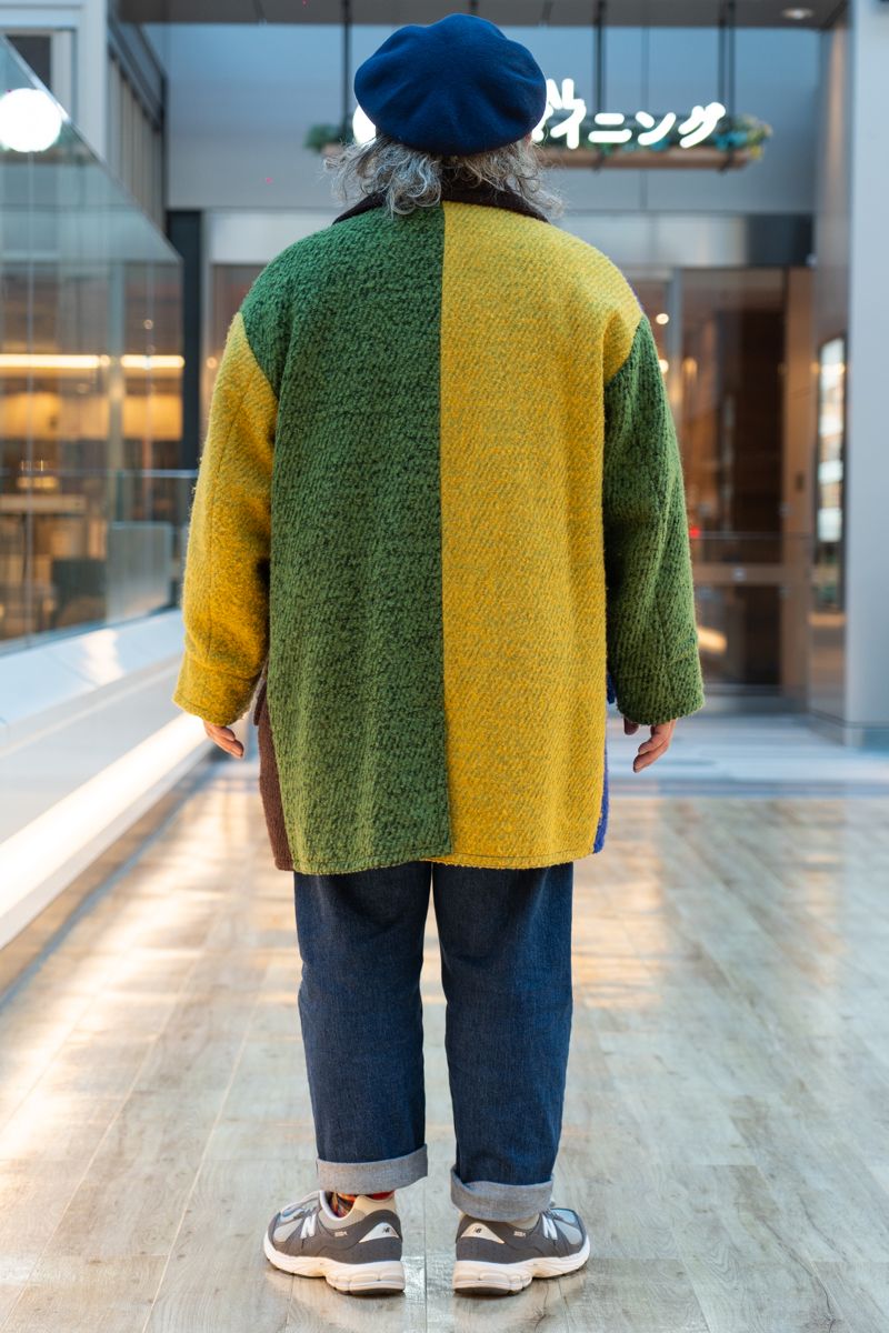 冬を彩るクレイジーパターンのPコート 原 宏幸 2枚目の写真