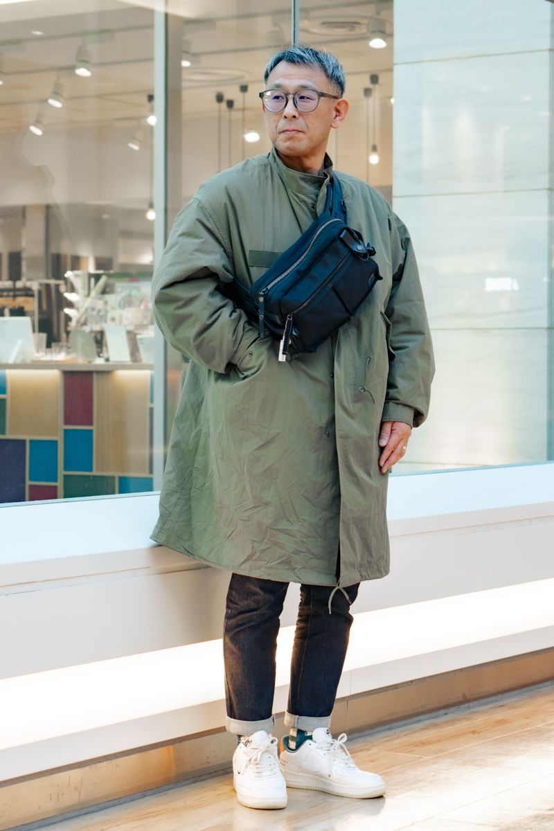 フリークスストアのコートコーディネート | 241218-1027-44 平 浩和 2枚目の写真