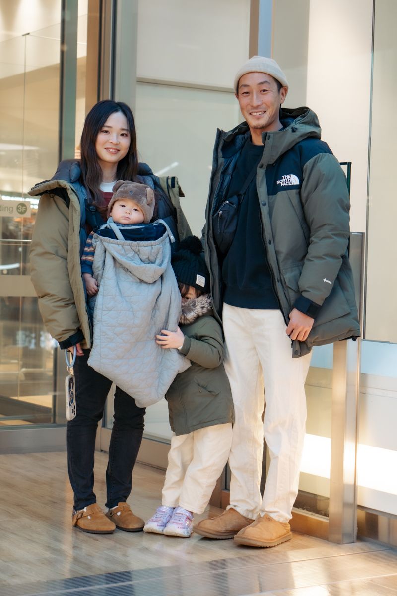 ザノースフェイスのダウンジャケットコーディネート | 241218-1123-43 池田貴史