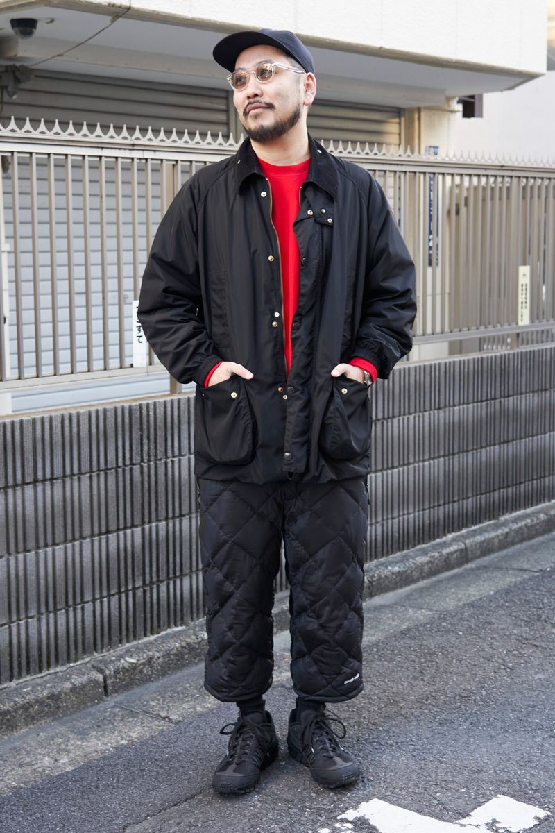 バブアー×サイのジャケットコーディネート | 241218-2203-37 ノザワ