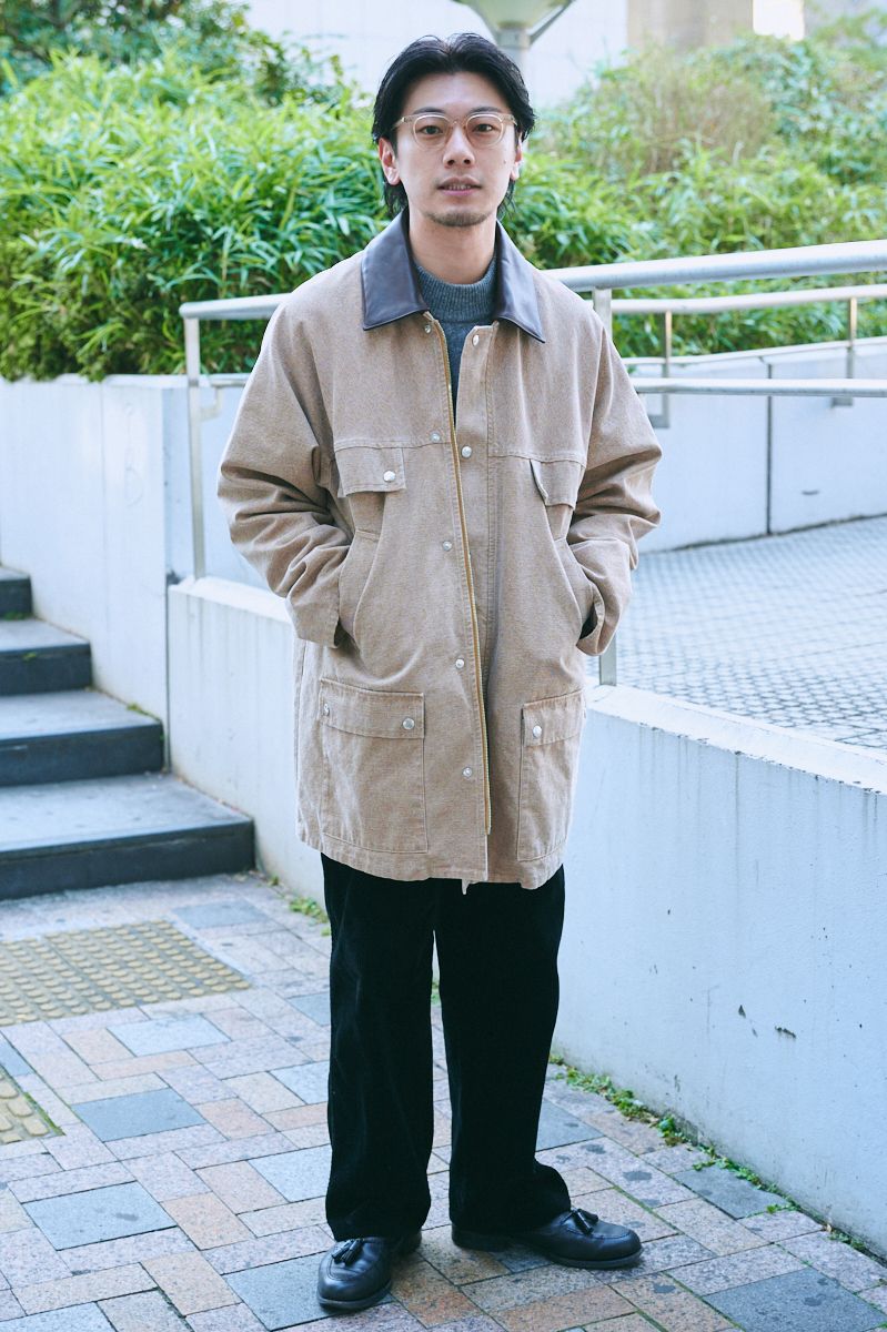 オーラリーのコートコーディネート | 241216-1011-59 佐藤