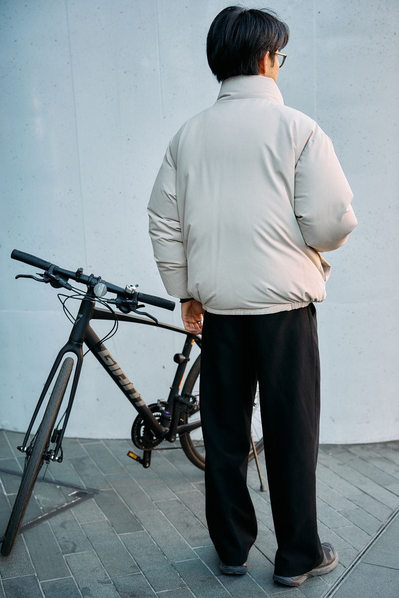 カバーナットのダウンジャケットコーディネート | 241216-1709-06 橋本 諒 2枚目の写真