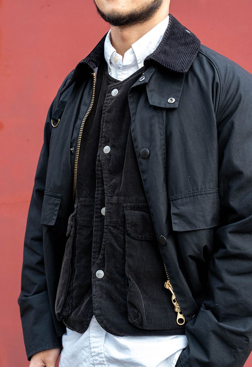 愛用アウターは「バブアー」！ビデイル、短丈etc.街の洒落た3人が示す冬コーデの最適解 - 3枚目の画像