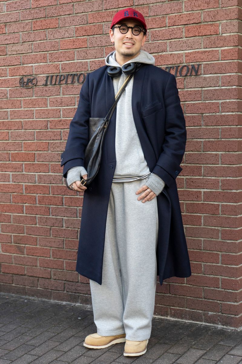 ルイヴィトンのコートコーディネート | 241223-0958-06 渡辺 翼