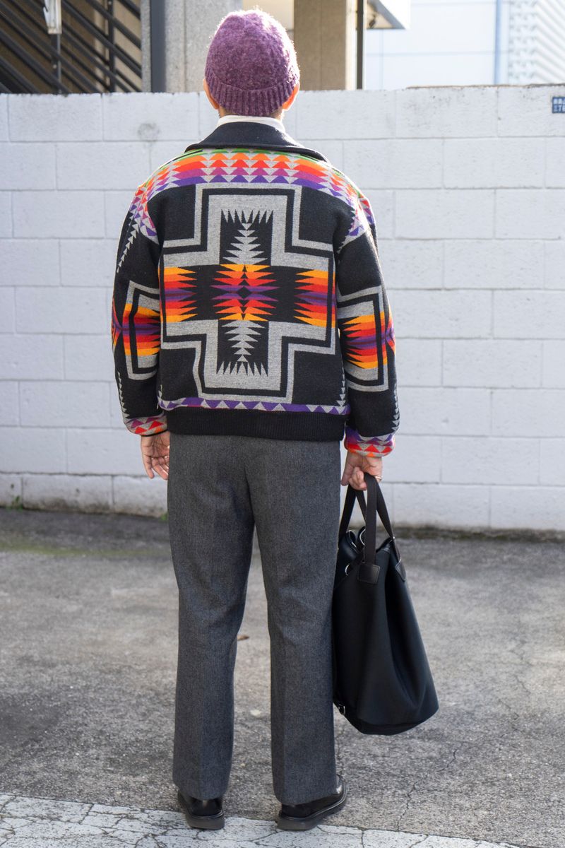 ペンドルトンのジャケットコーディネート | 241223-1008-48 櫻井頌太郎 2枚目の写真