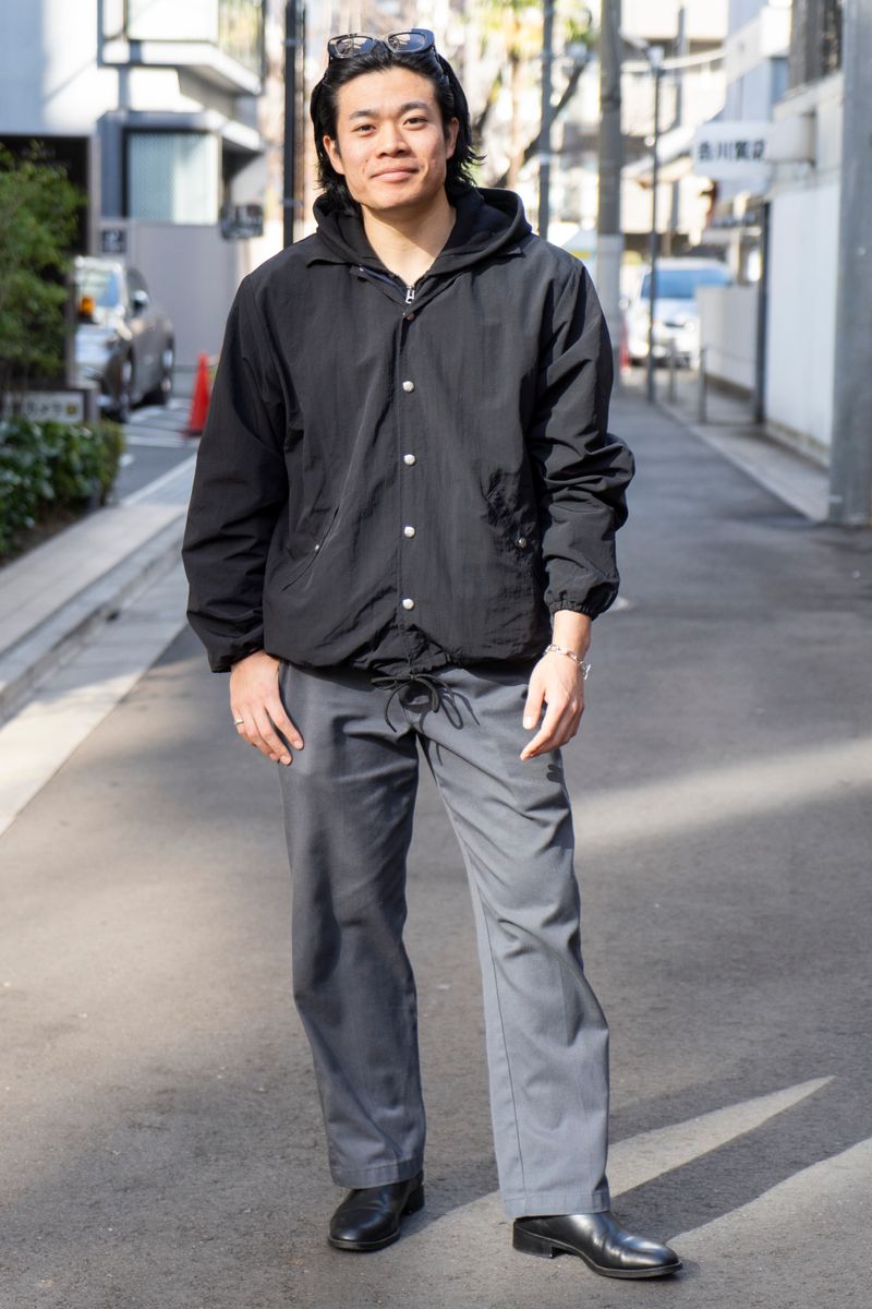 タトゥースタジオヤマダのジャケットコーディネート | 241223-1022-58 渡邊宥磨